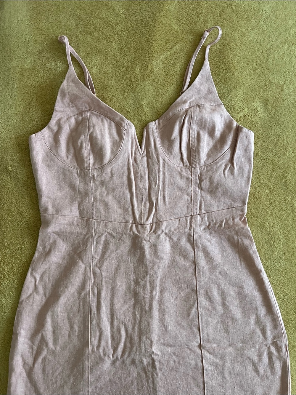 Pacsun Women’s Sculpting Spaghetti Strap Dress - Blush Pink